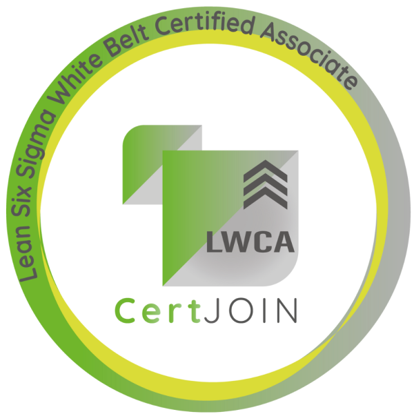 Lean Six Sigma White Belt Certified Associate | Certjoin